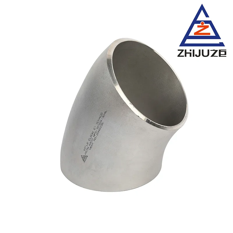 Отвод 45° с длинным радиусом