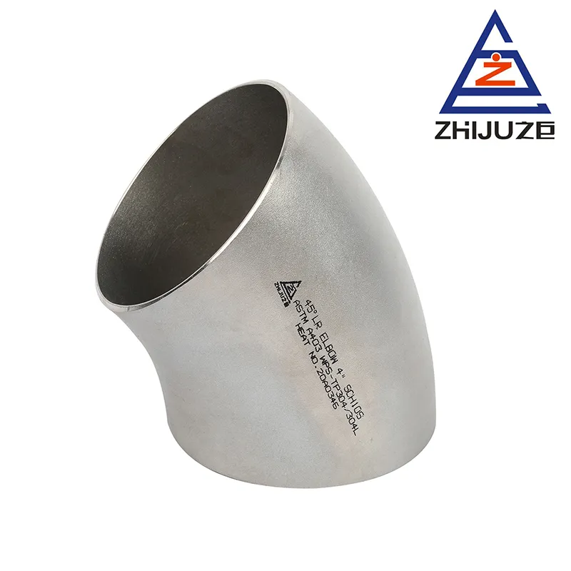 Отвод 45° с длинным радиусом