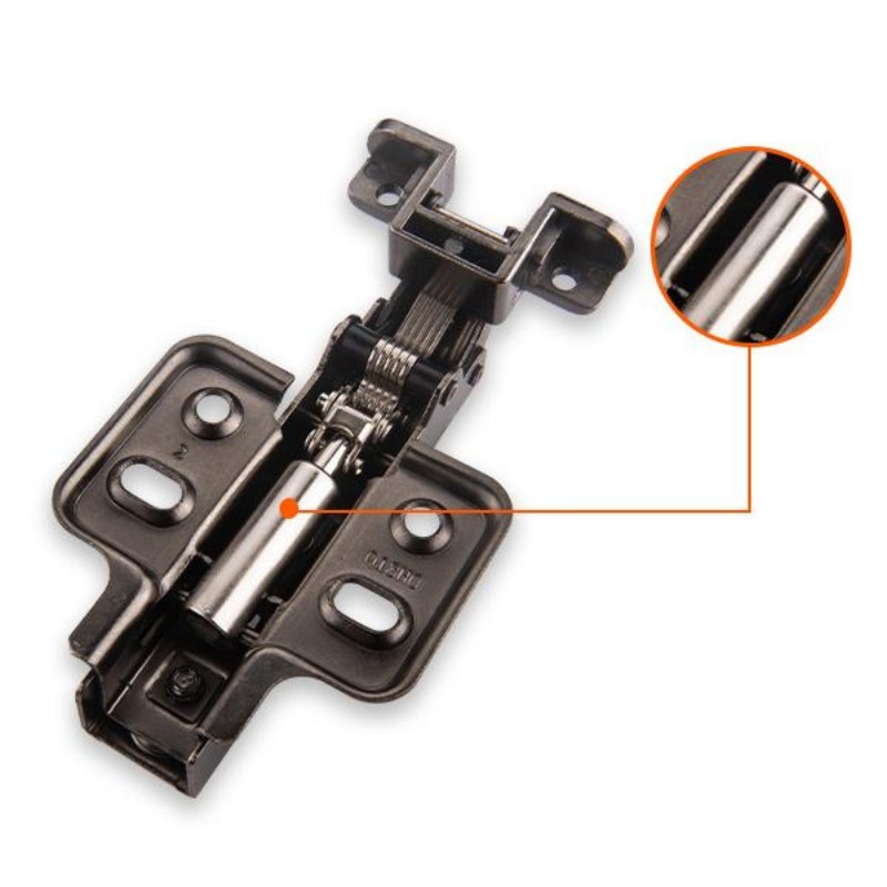 AOSITE Q28 неразборная для алюминиевых рам с гидравлическим демпфером цвет агат черный