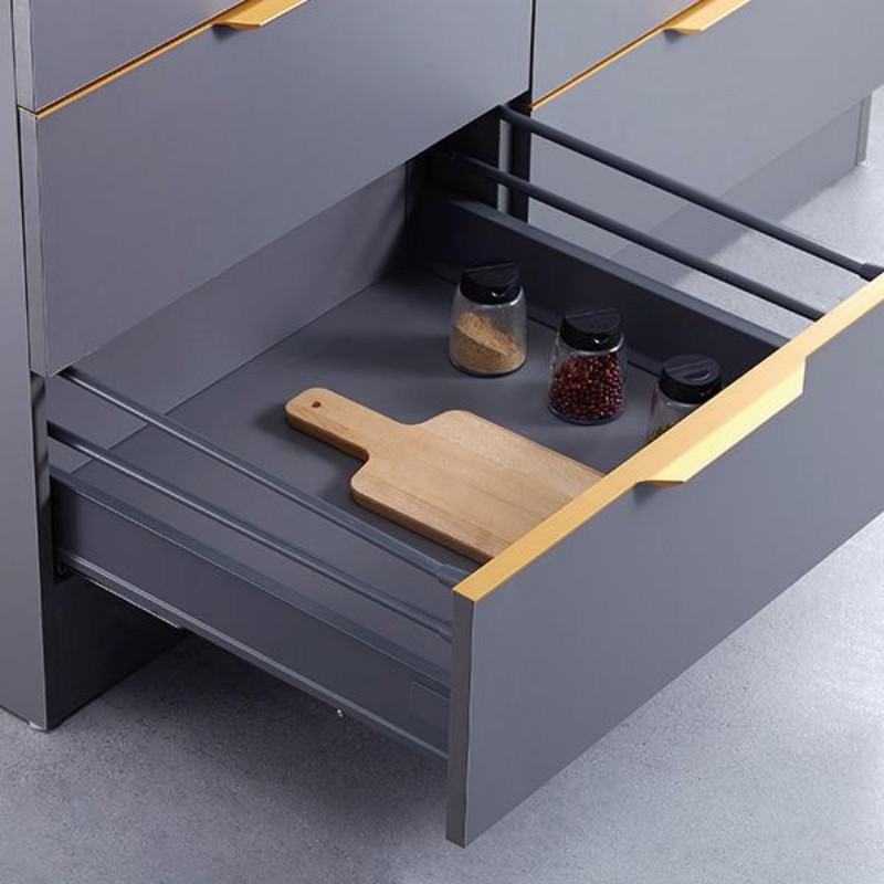 Металлический короб для ящика AOSITE (с круглым профилем)