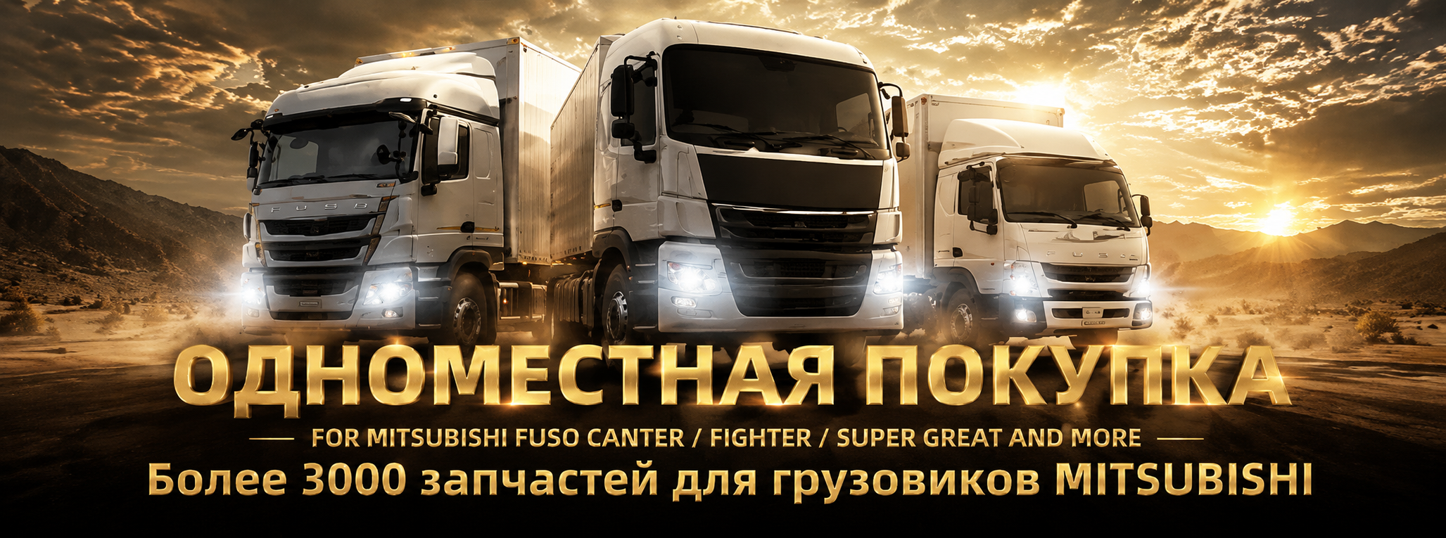 Запчасти для грузовых автомобилей MITSUBISHI FUSO-TT (1)