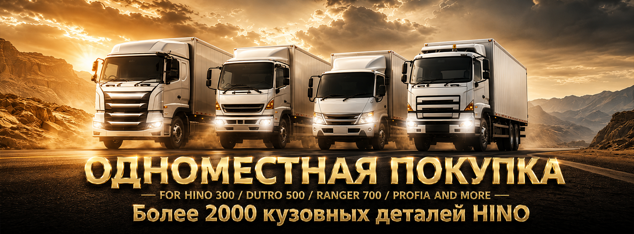 Кузовные детали для грузовых автомобилей HINO-T (1)