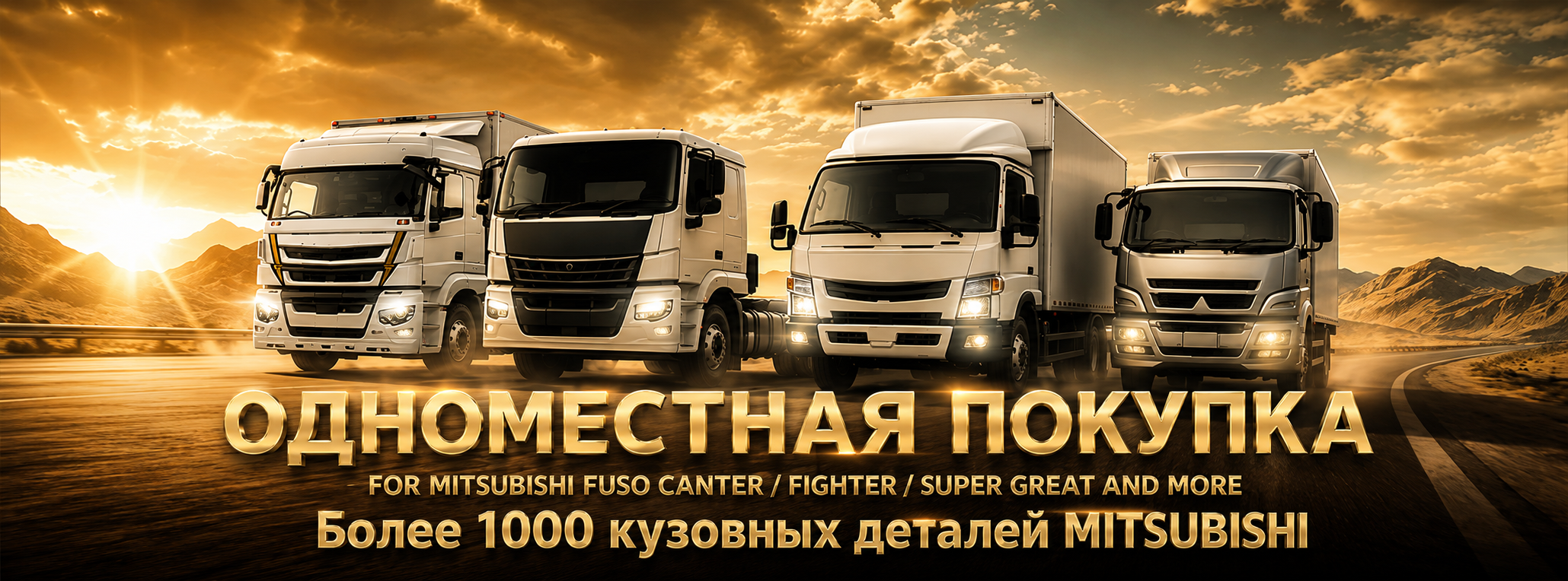 Кузовные детали для грузовых автомобилей MITSUBISHI FUSO-T (1)