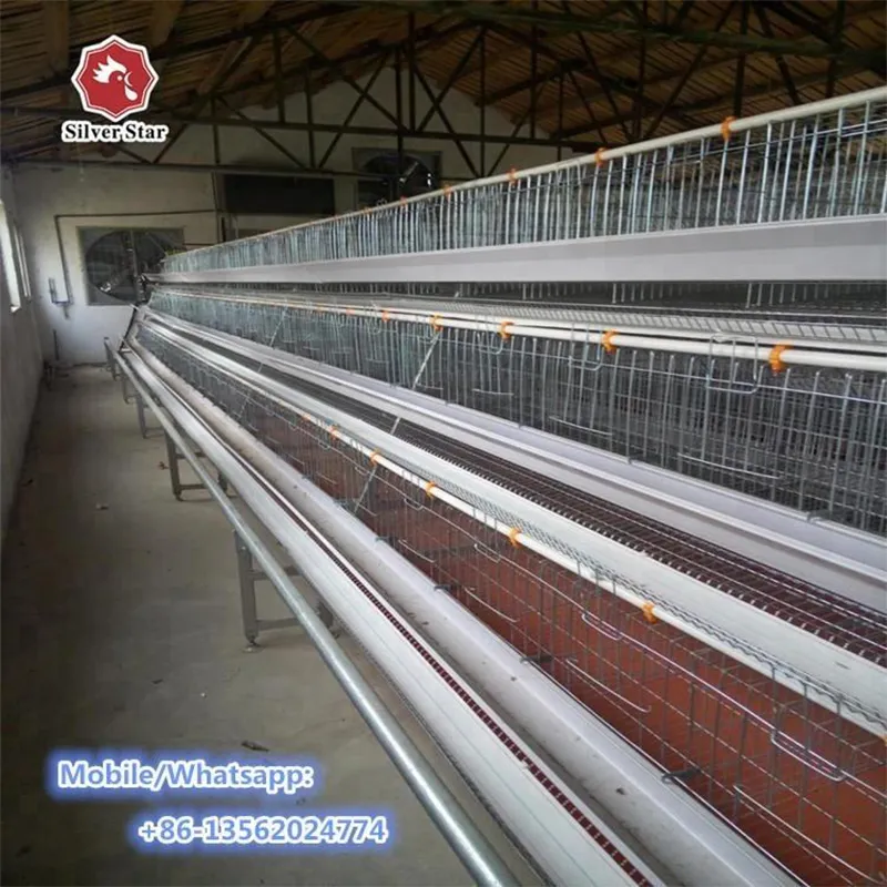 4-ярусная клетка для цыплят