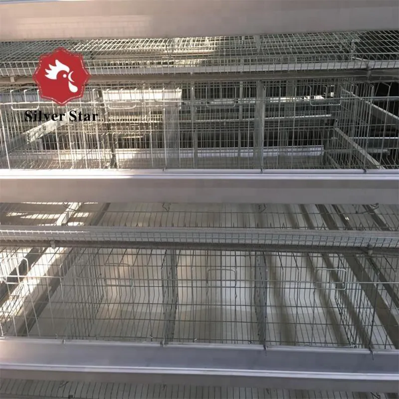 4-ярусная клетка для цыплят