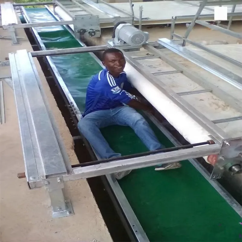 Автоматическая система удаления помёта толщиной 6 мм