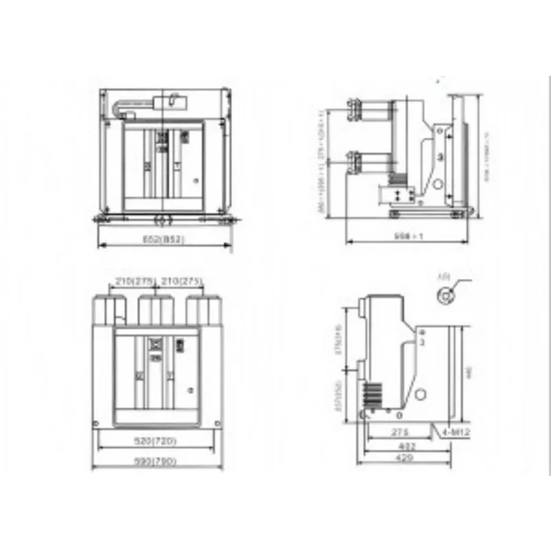 Высоковольтный вакуумный выключатель VS1 12kv17 (1)