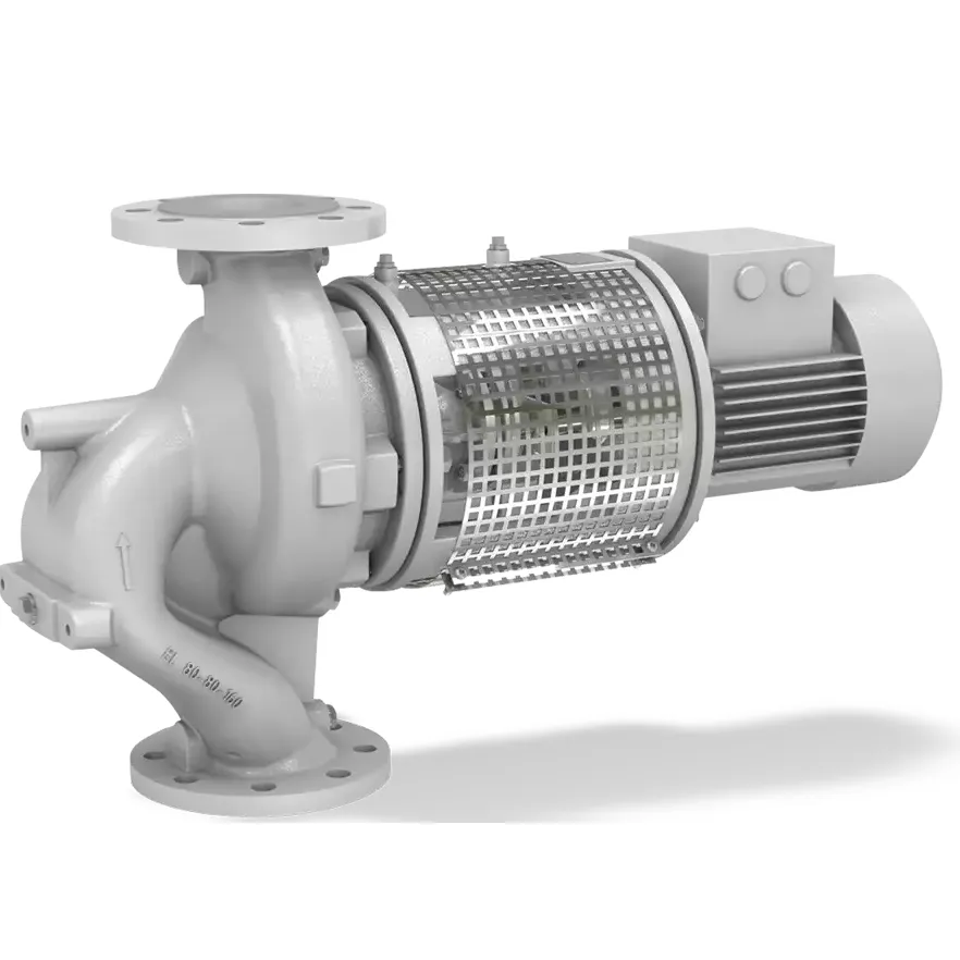 Вертикальный inline насос для горячих жидкостей Etaline SYT