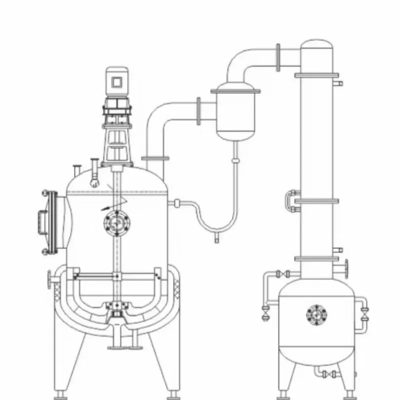 Вакуум-выпарной аппарат ZN под разрежением