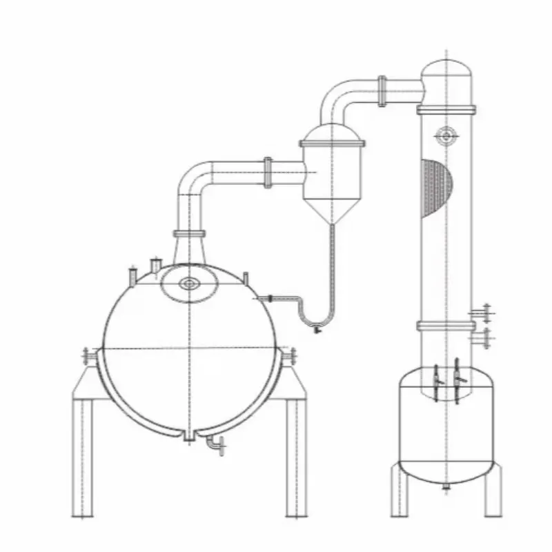 Сферический вакуум-концентрирующий резервуар типа ON