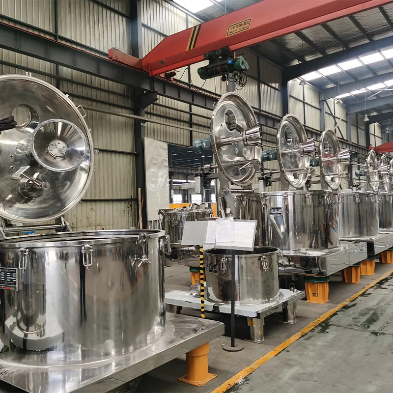 Автоматическая ножевая центрифуга нижней выгрузкой серии PGZ