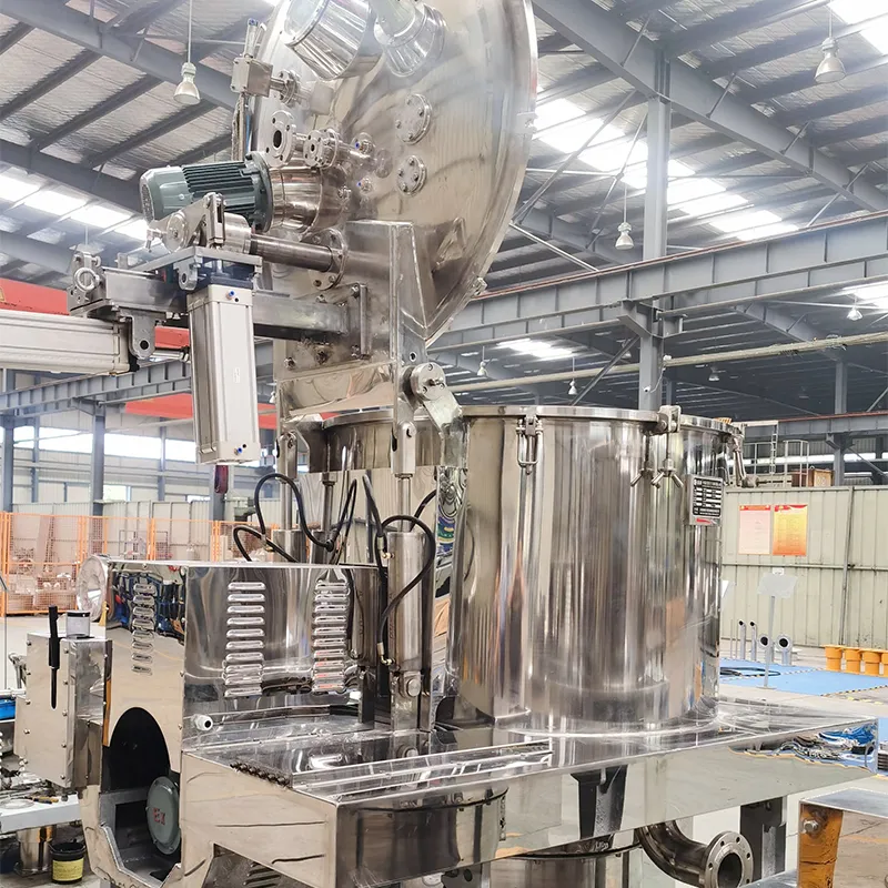 Автоматическая ножевая центрифуга с функцией самоочистки фильтровальных рукавов серии PGZQ