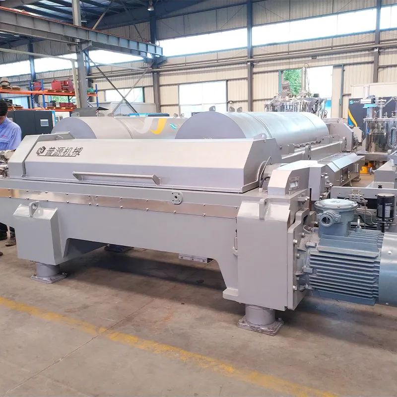 Декантерные центрифуги серии LWSX для трёхфазного разделения