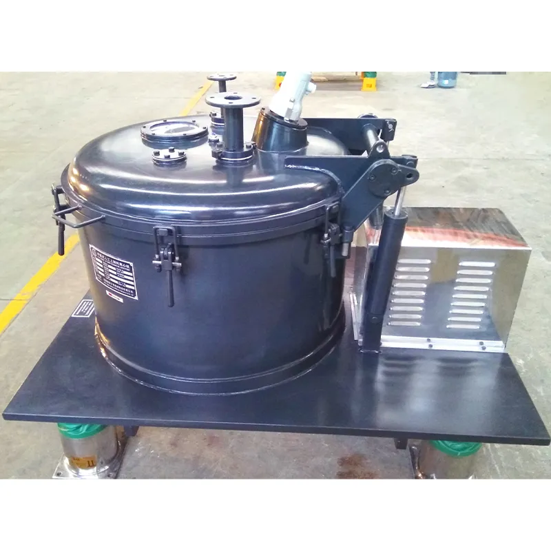 Закрытая центрифуга верхней выгрузкой серии PB