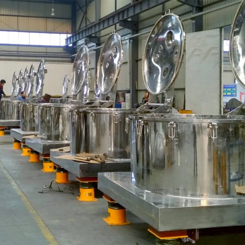 Центрифуга с разгрузкой через подвесной мешок серии PD