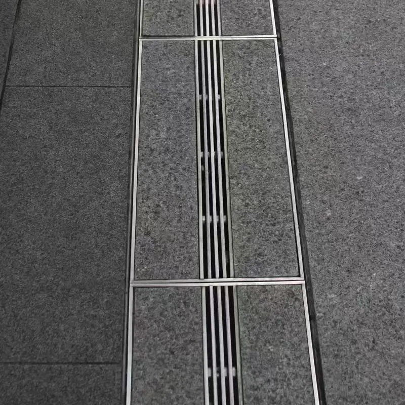 Линейный дренажный лоток из нержавеющей стали