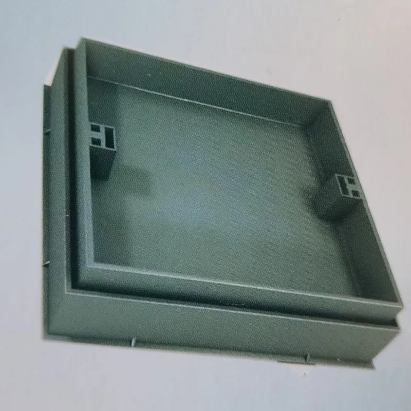 Невидимая крышка люка из нержавеющей стали