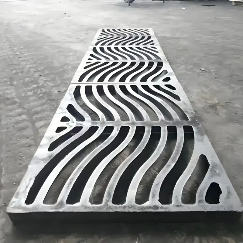 Решетка и крышка из чугуна с шаровидным графитом