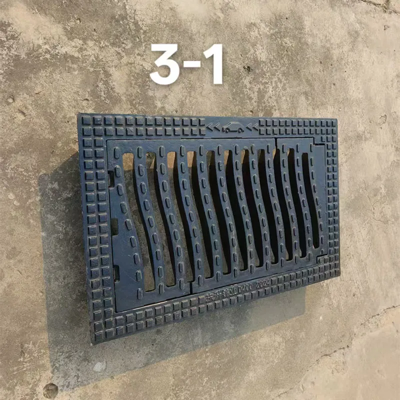 Решетка и крышка из чугуна с шаровидным графитом