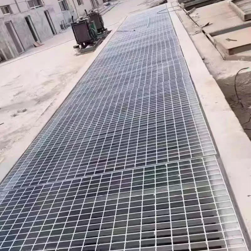 Стальная решетчатая крышка для канав