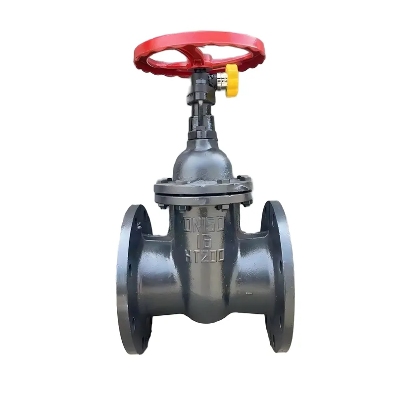 Задвижка фланцевая с замковым механизмом