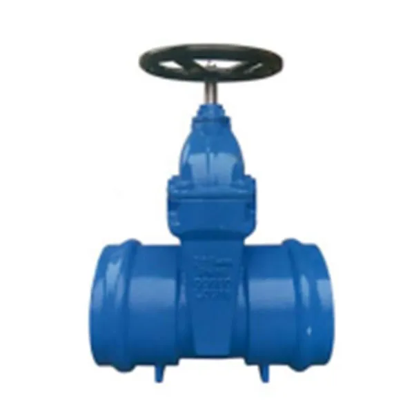 Задвижка с двухсторонней муфтой и мягким уплотнением