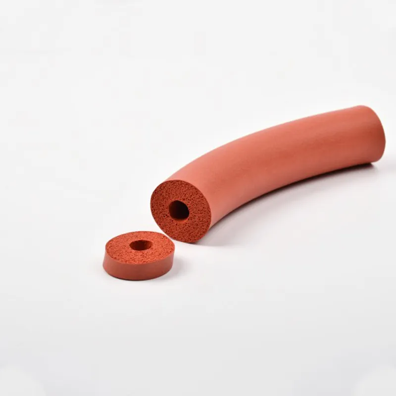 Теплоизоляционная огнестойкая силиконовая вспененная трубка