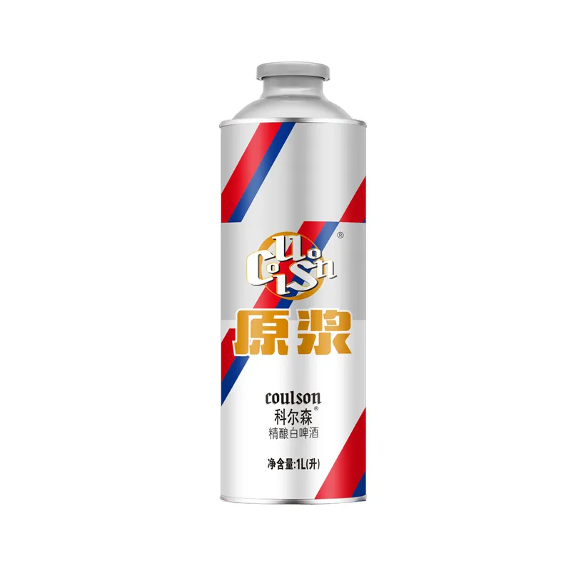 Белое пиво приготовленное из целлюлозы коулсона