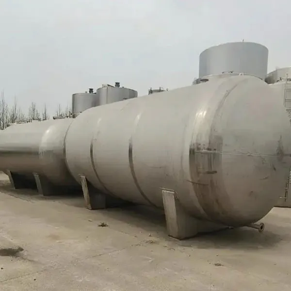 Горизонтальный резервуар из нержавеющей стали 304