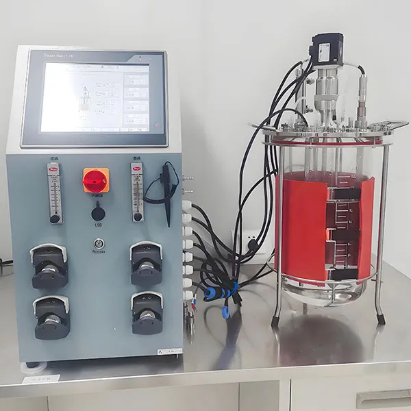 Лабораторный стеклянный ферментер