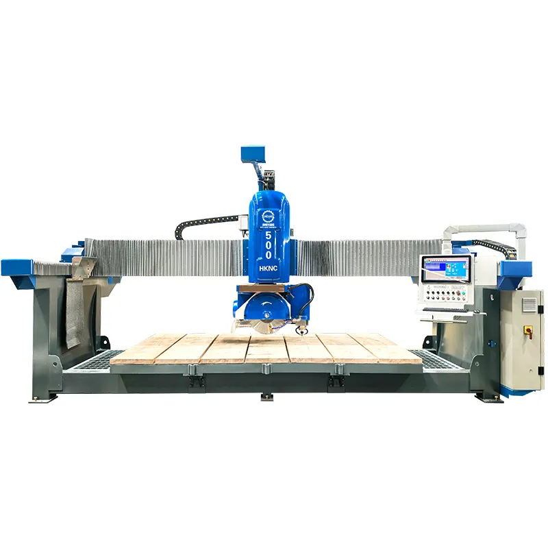 5 осевой мостовой станок с ЧПУ для мрамора