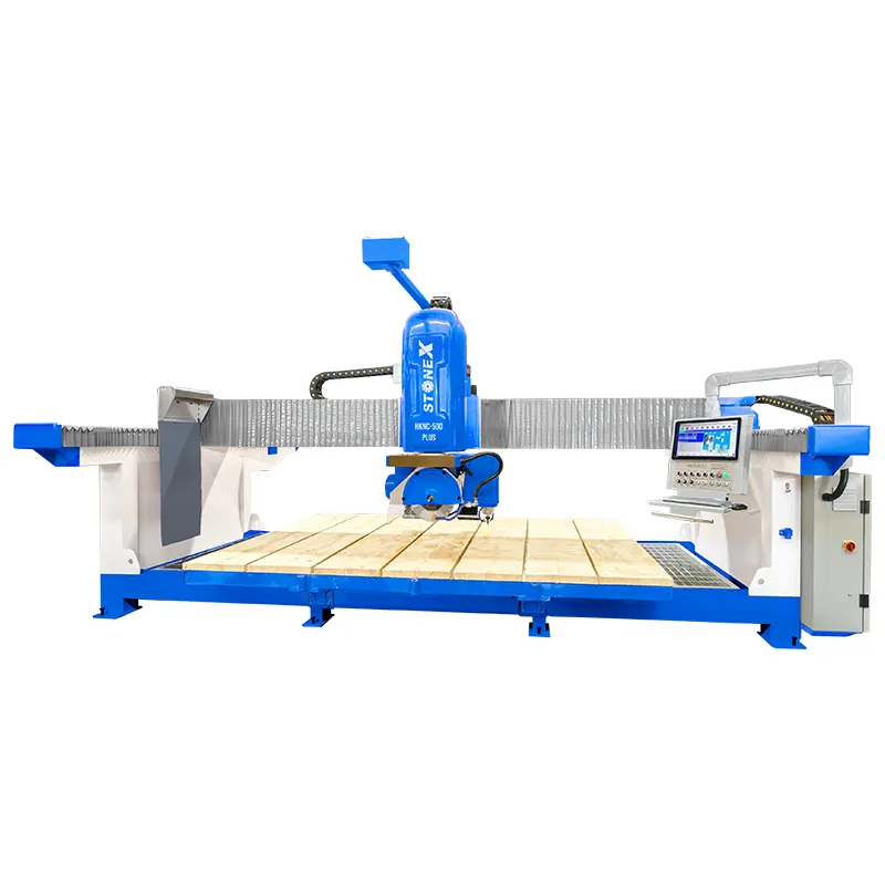 5+1 осевые мостовые пилы для мрамора