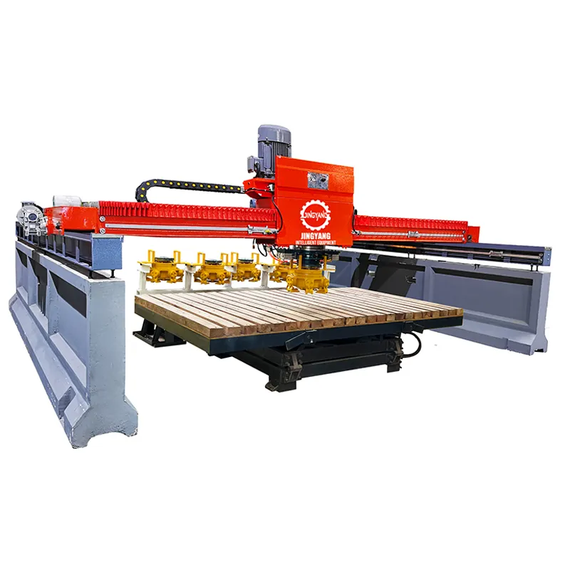 Мостовой одноголовочный станок для полировки мрамора