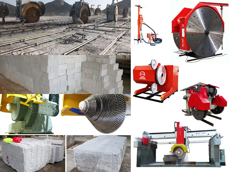 Станки для распиловки камня