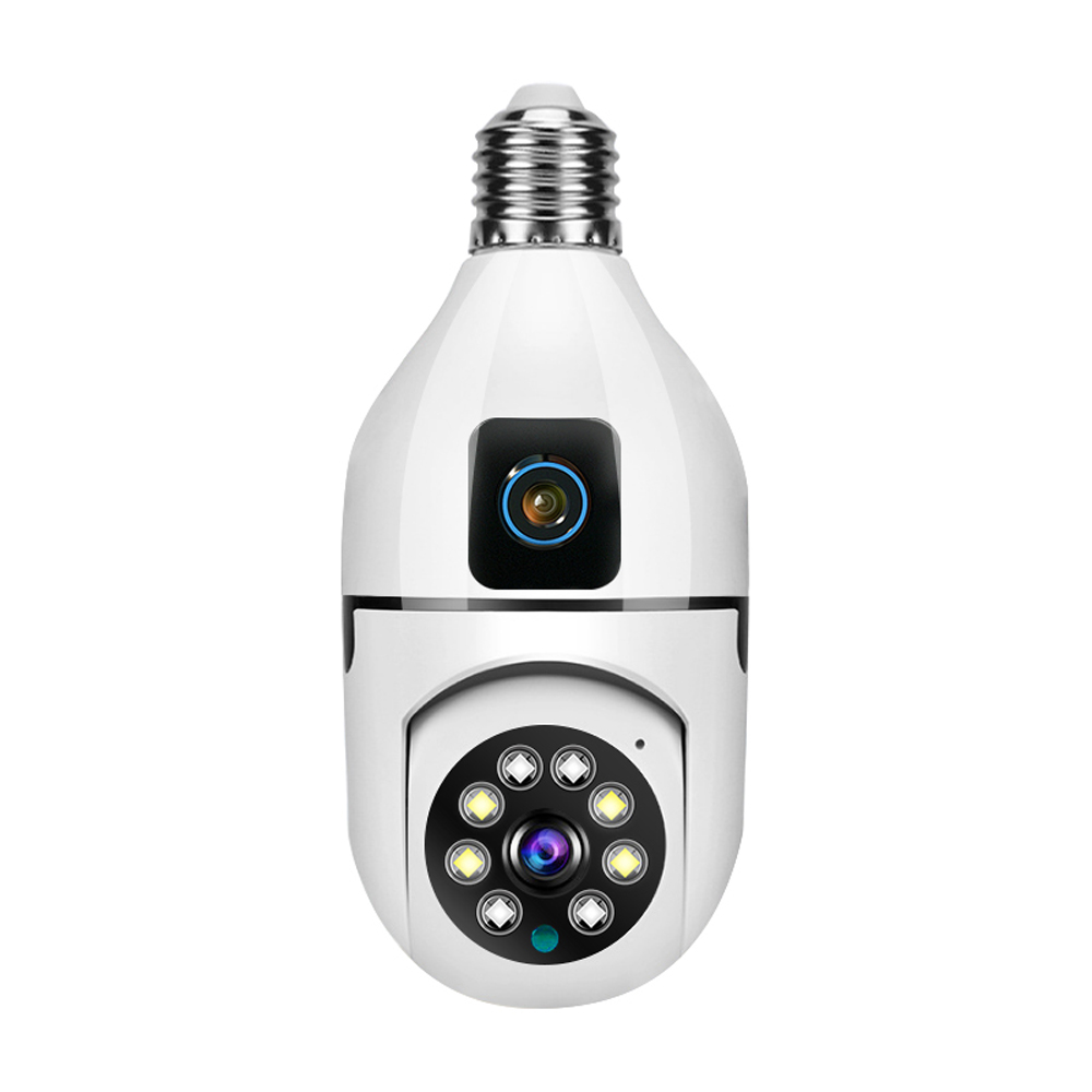 CCTV 4MP с автоматическим слежением, WiFi, двумя объективами и поворотным держателем，V380 4MP наружная беспроводная сетевая камера с двумя объективами и поворотным держателем