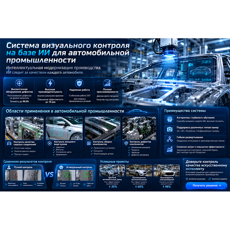 Система ИИ-визуального контроля
