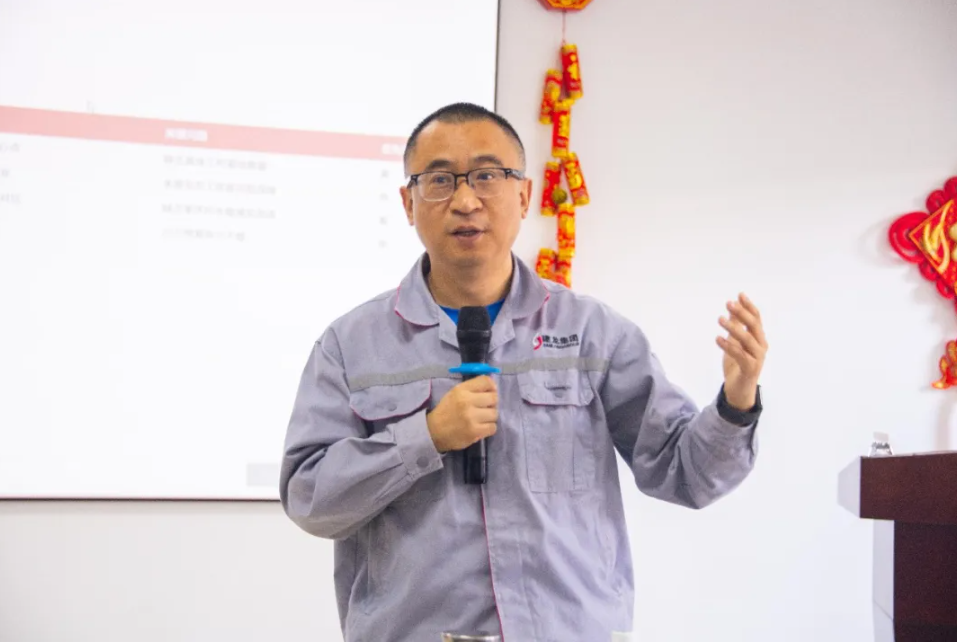 Driven by Innovation--Jianlong SCBC Holds April PMO Summary Meeting (2)