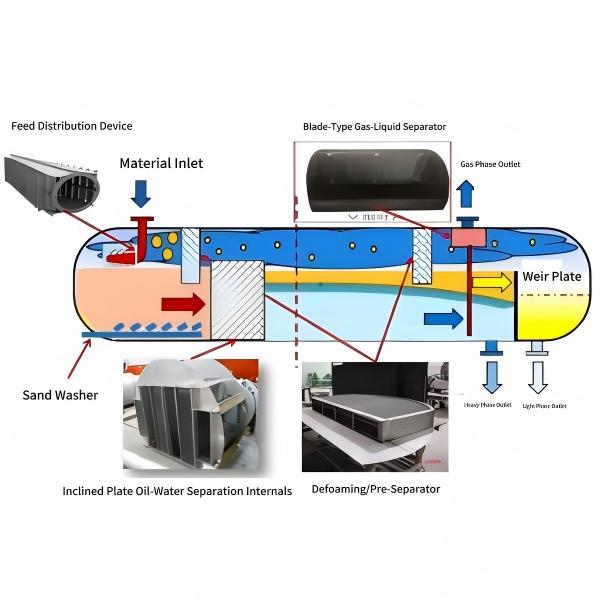 Типичные области применения и описание различных типов газожидкостных сепараторов