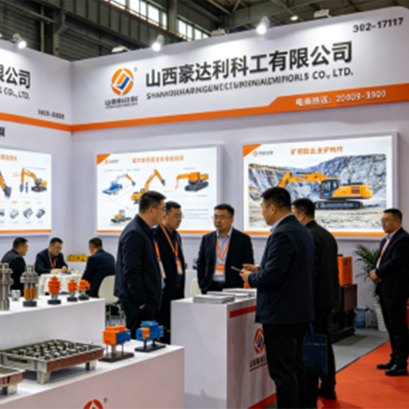 На отраслевой выставке | Shanxi Hongda Like Industrial Co., Ltd. совместно с коллегами по отрасли исследует пути развития высококачественного горно-шахтного оборудования