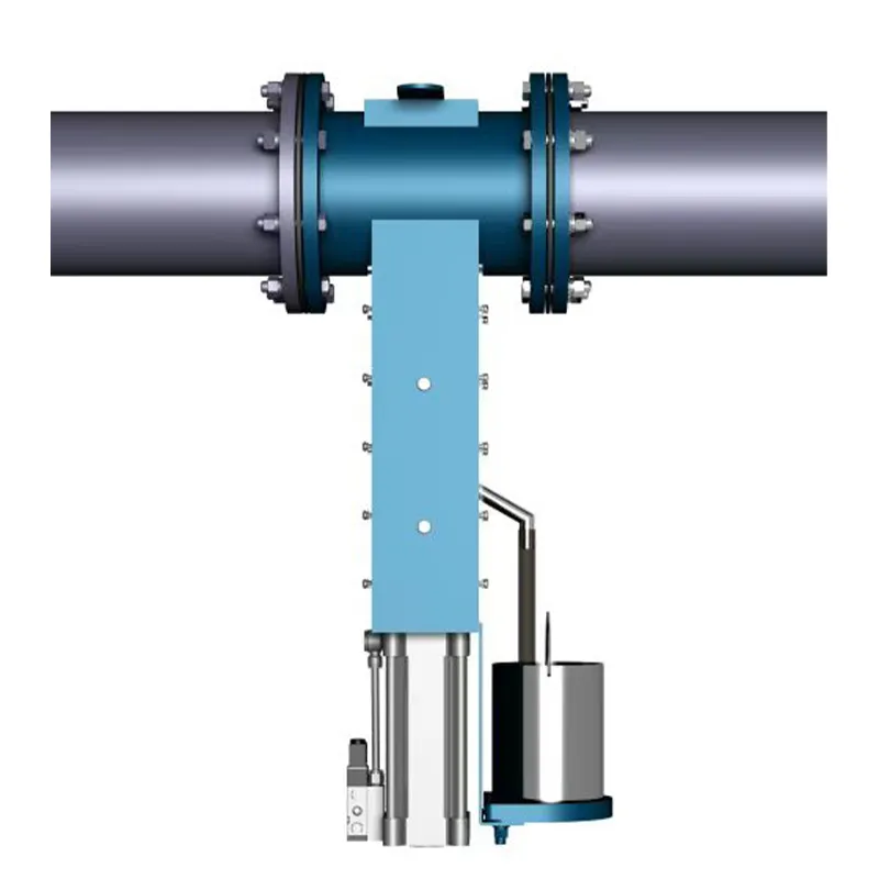 Электрическая машина для отбора проб пульпы из трубопровода