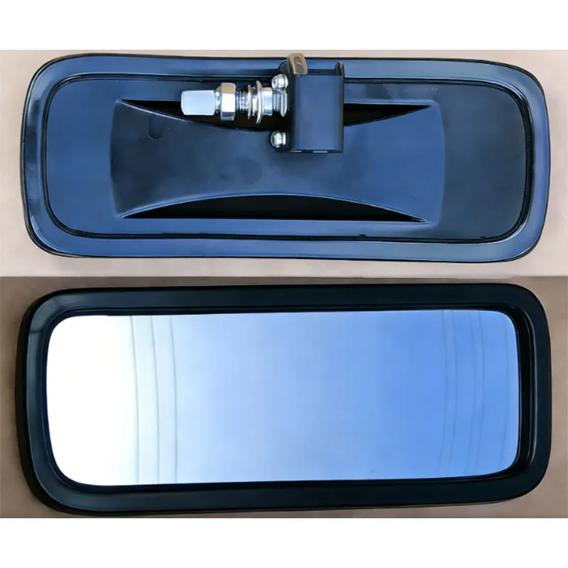 M1601 Зеркало заднего вида внутреннее для строительной техники, черное напыление, 79×213, SR320