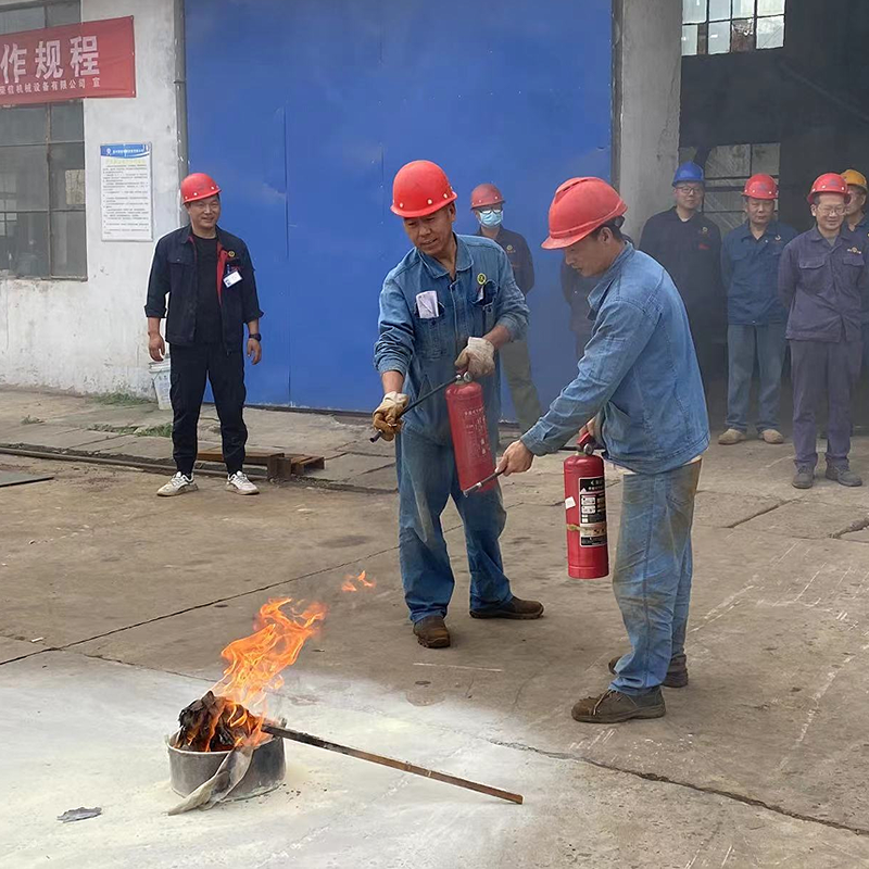 Компания Mengzhou Rongxin Machinery Equipment Co., Ltd. провела противопожарные учения, чтобы создать мощную линию обороны для безопасного производства.