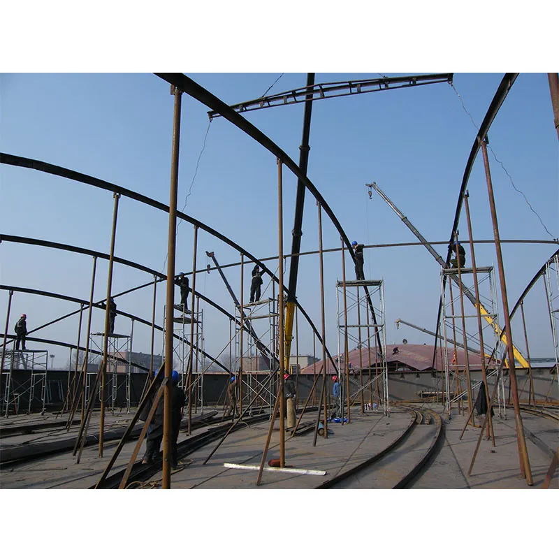 Мередианальный сетчатый купол