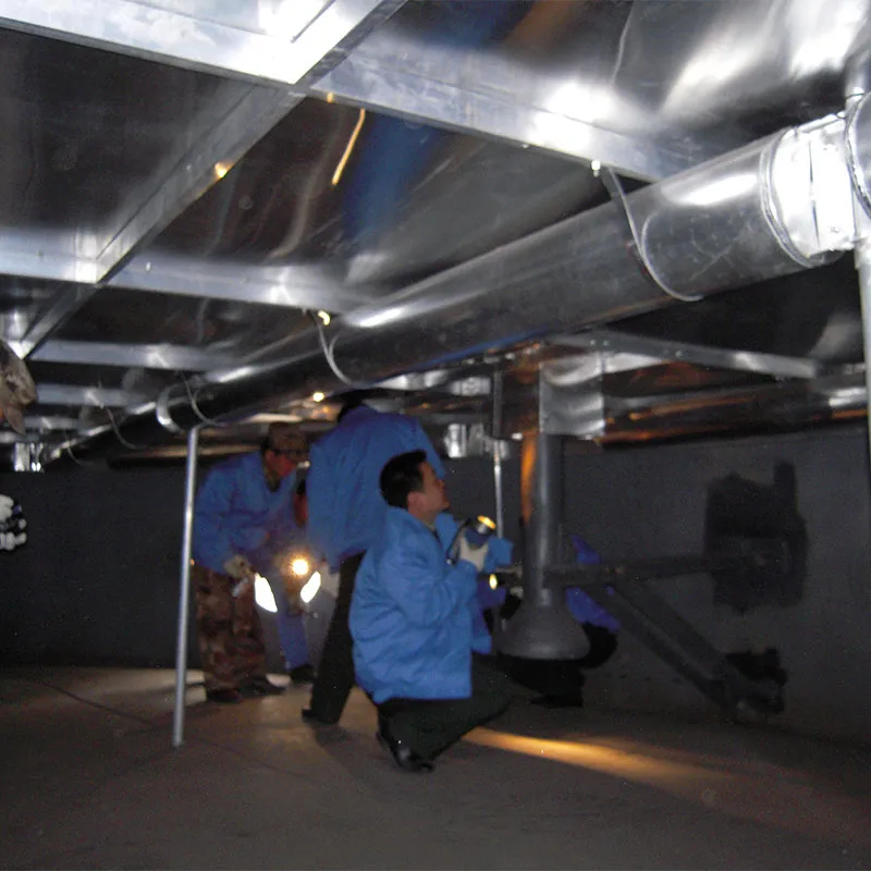 Сборная внутренняя плавающая крыша