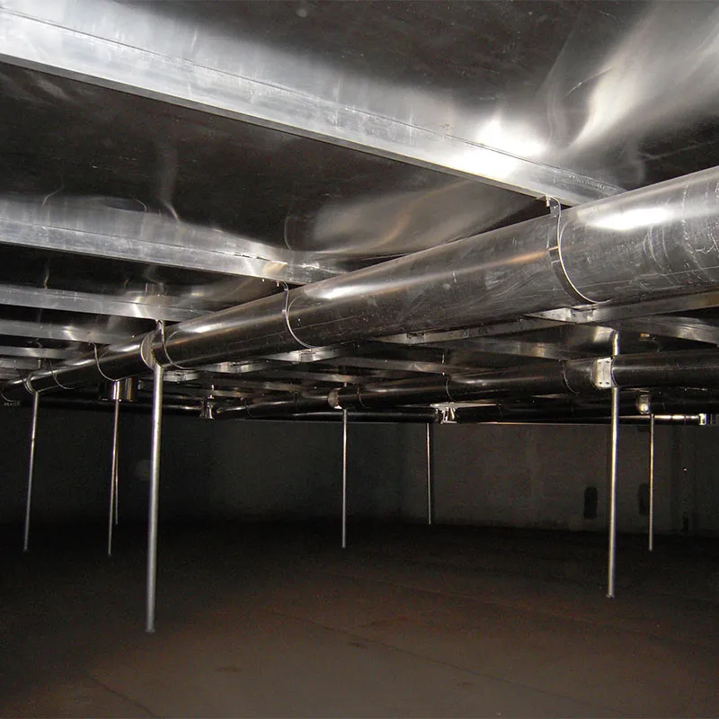 Сборная внутренняя плавающая крыша