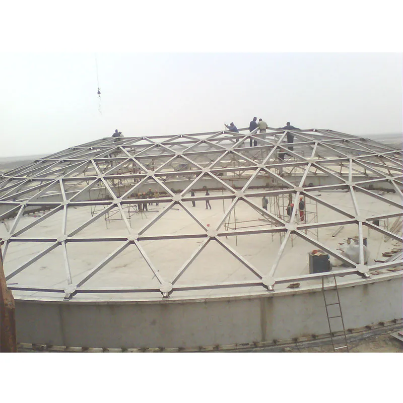 Треугольный сетчатый купол Пластинчатый узел