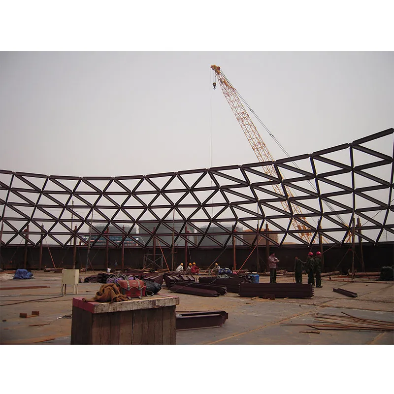 Треугольный сетчатый купол Ступичный узел