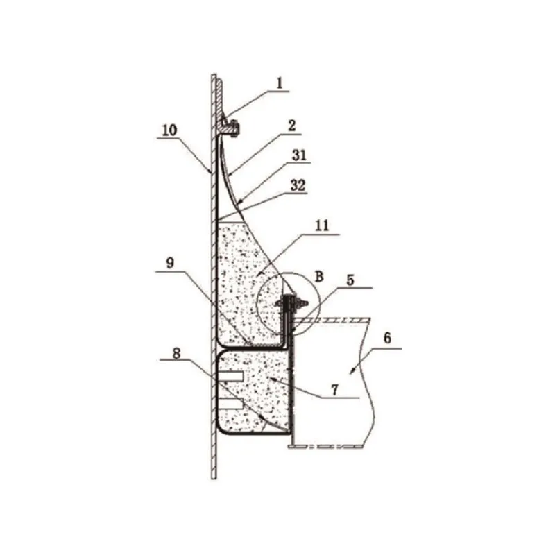 Центральное водоотводное устройство