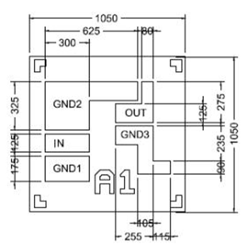 RSFK1500P000B1 Тонкоплёночный объёмный акустический фильтр