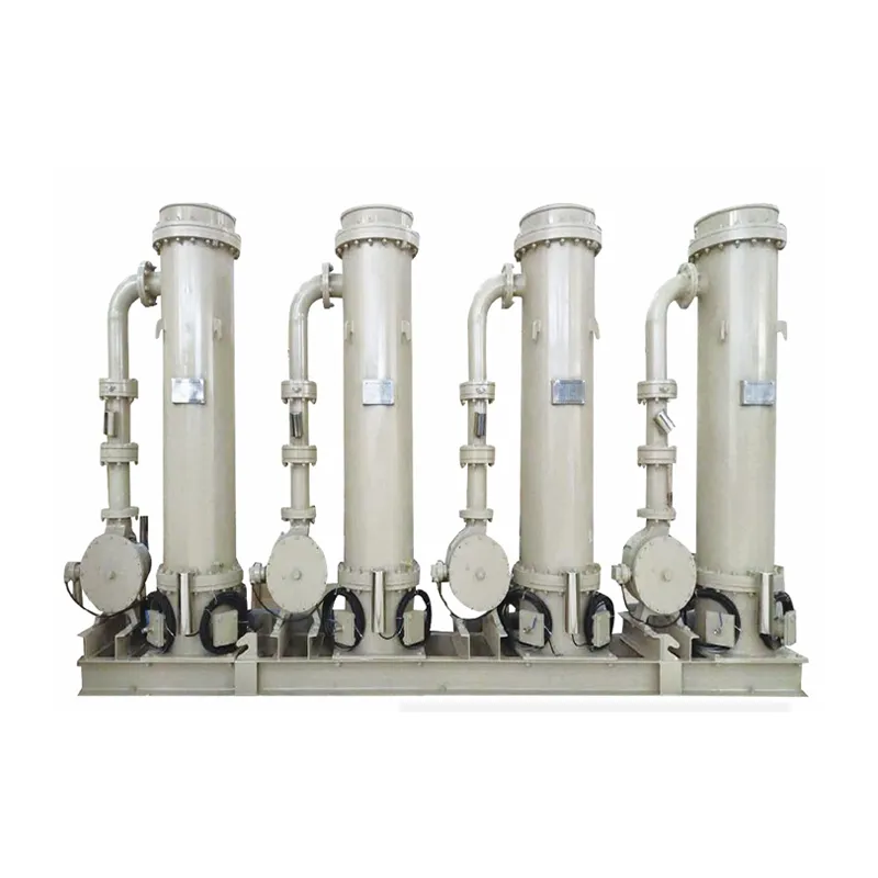 Водоохладитель типа YSF с принудительной циркуляцией масла и биметаллическими трубами